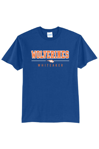 Whiteaker Wolverines Short Sleeve Tee (Youth and Adult Unisex Sizes)
