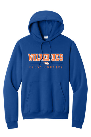 Wolverines Cross Country Hoodie (Youth and Adult Unisex Sizes)