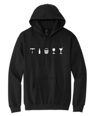 OBS Icon Full Chest Tall Hoodie (Unisex)