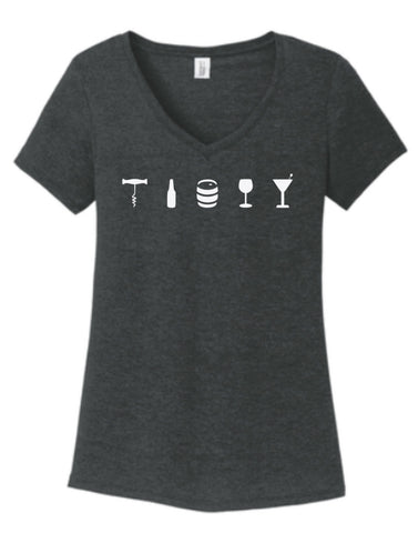 OBS Icon V-Neck Tee (Women)