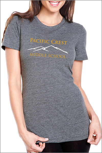 Pacific Crest Short Sleeve Tri Blend Tee (Womens)