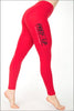 Fired-Up Cotton Spandex Jersey Legging