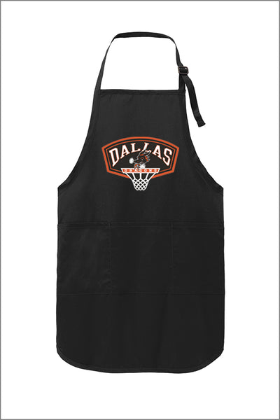Dallas Basketball Full-Length Apron with Stain Release
