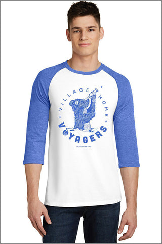 Village Home Baseball Raglan 3/4 Tee (Mens)