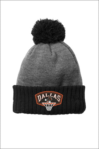 Dallas Basketball New Era Colorblock Cuffed Beanie