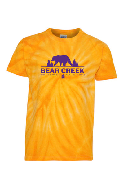 Bear Creek Vat-Dyed Pinwheel Short Sleeve Tee (Youth)