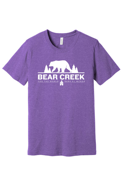 Bear Creek Heather CVC Short Sleeve Tee (Adult Unisex)