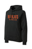 Bearcats Volleyball Black Hooded Sweatshirt (Adult Unisex)