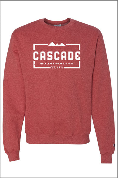 Cascade Champion Double Dry Eco® Crewneck Sweatshirt (Adult Unisex)