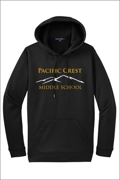 Pacific Crest Sport-Wick Fleece Hooded Pullover (Adult Unisex)