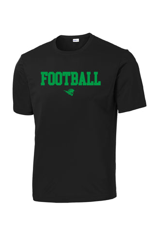 25 WS FOOTBALL PosiCharge® Short Sleeve Tee (Adult Unisex)