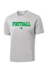 25 WS FOOTBALL PosiCharge® Short Sleeve Tee (Adult Unisex)