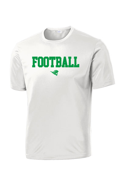 25 WS FOOTBALL PosiCharge® Short Sleeve Tee (Adult Unisex)