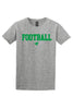 25 WS FOOTBALL Short Sleeve Tee (Adult Unisex)