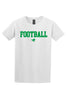 25 WS FOOTBALL Short Sleeve Tee (Adult Unisex)