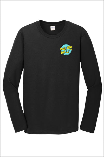 Raleigh Hills Retro Long Sleeve Tee Shirt (Adult + Youth)