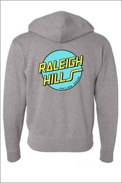 Raleigh Hills Retro Pullover Hooded Sweatshirt (Adult Unisex + Youth)