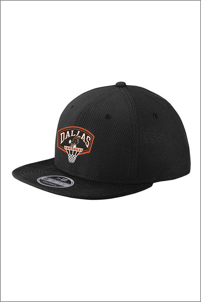 Dallas Basketball New Era Original Flat Bill Snapback Cap (Adult + Youth)