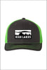 High Lakes Mountains Trucker Hat (One Size)
