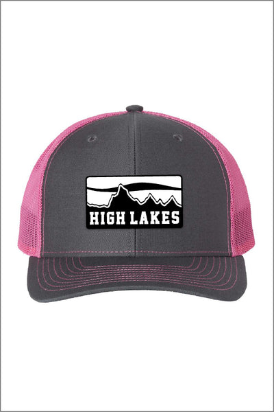 High Lakes Mountains Trucker Hat (One Size)