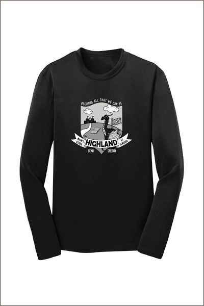 Highland Crest Long Sleeve Sport Tee (Youth)