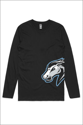Mountainside Lacrosse Premium Long Sleeve Tee (Adult Unisex)