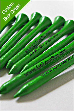LoanStar Branded Golf Tees