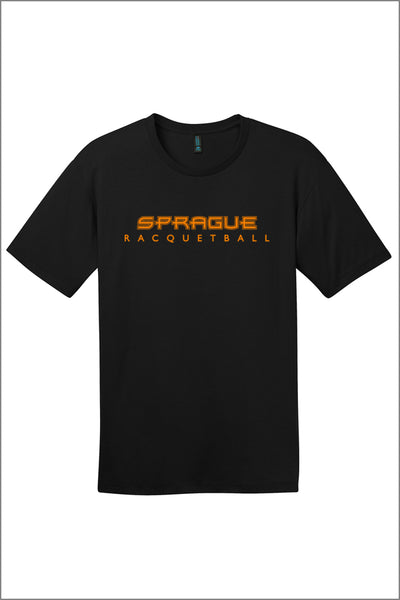 Sprague Racquetball Crewneck Tee Shirt (Adult Unisex)
