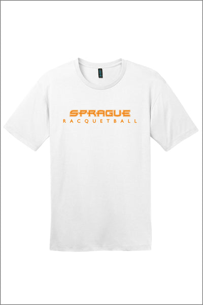 Sprague Racquetball Crewneck Tee Shirt (Adult Unisex)