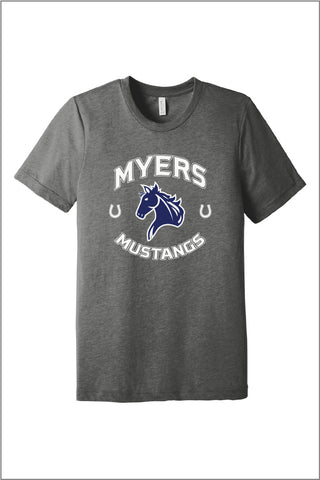 Myers Horseshoe 25 50/50 Short Sleeve Tee (Adult + Youth Sizing)