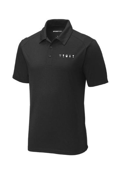 OBS Icons Tri-Blend Wicking Polo (Adult Unisex)