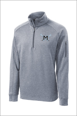 Mountainside Lacrosse Sport-Tek Tech Fleece 1/4-Zip Pullover (Adult Unisex)