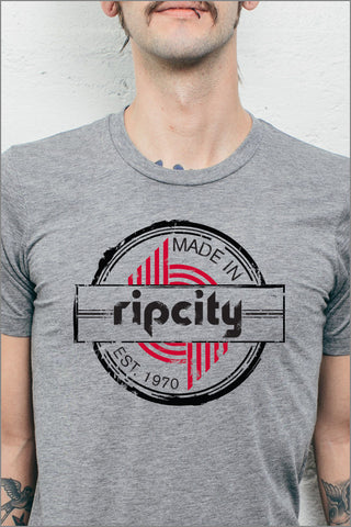 Trail Blazers Rip City Badge T-Shirt