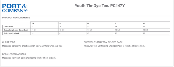 Myers Horseshoe Tie-Dye Tee (Adult + Youth Sizing)