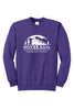 Silver Rail Fleece Crewneck Sweatshirt (Adult Unisex)