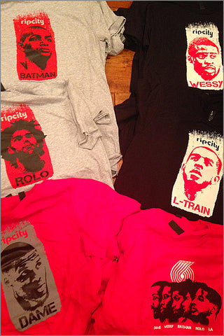 Trail Blazers Lenin Stencil Shirt Series