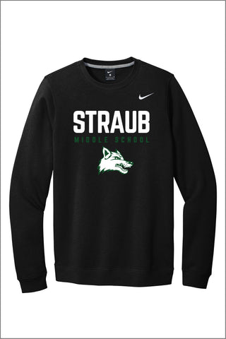 Straub 25 Nike Club Fleece Crew (Adult Unisex)