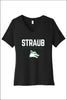 Straub 25 Relaxed Jersey Short Sleeve V-Neck Tee (Womens)