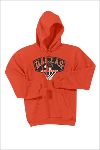 Dallas Basketball Fleece Pullover Hooded Sweatshirt (Adult Unisex)