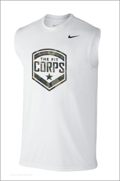 Fit Corps "Camo" Nike Legend Sleeveless Tee (Adult Unisex)