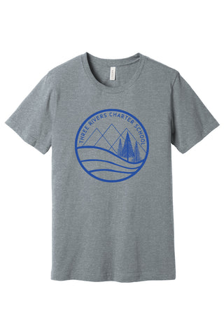 Three Rivers Charter School Short Sleeve Tee (Adult Unisex)