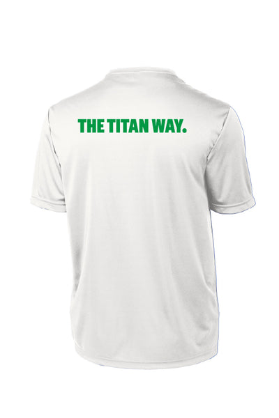 25 WS FOOTBALL PosiCharge® Short Sleeve Tee (Adult Unisex)
