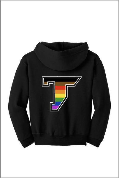 Twality Rainbow Lightweight Full Zip Sweatshirt (Youth)
