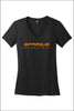 Sprague Racquetball V-Neck Tee Shirt (Womens)