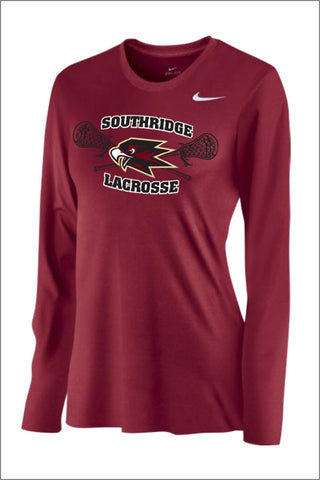 SRHS Lacrosse Nike Legend Poly Long Sleeve (Womens)