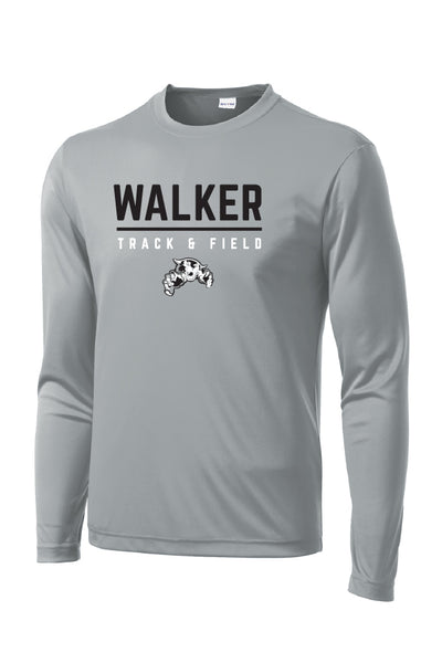 Walker Track & Field PosiCharge® Competitor™ 25 Long Sleeve Tee (Adult & Youth Sizing)
