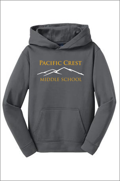 Pacific Crest Sport-Wick Fleece Hooded Pullover (Youth)