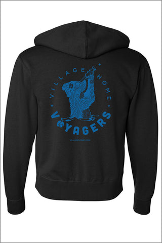 Village Home Full Zip Hoodie (Adult Unisex)