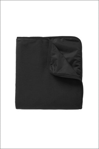 Mountainside Lacrosse Fleece & Poly Travel Blanket