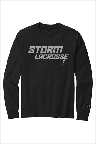 Storm Lacrosse Champion Long Sleeve Tee (Adult Unisex)